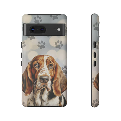 Basset Hound Phone Case by Tough Cases (Apple iPhone, Samsung Galaxy, and Google Pixel)