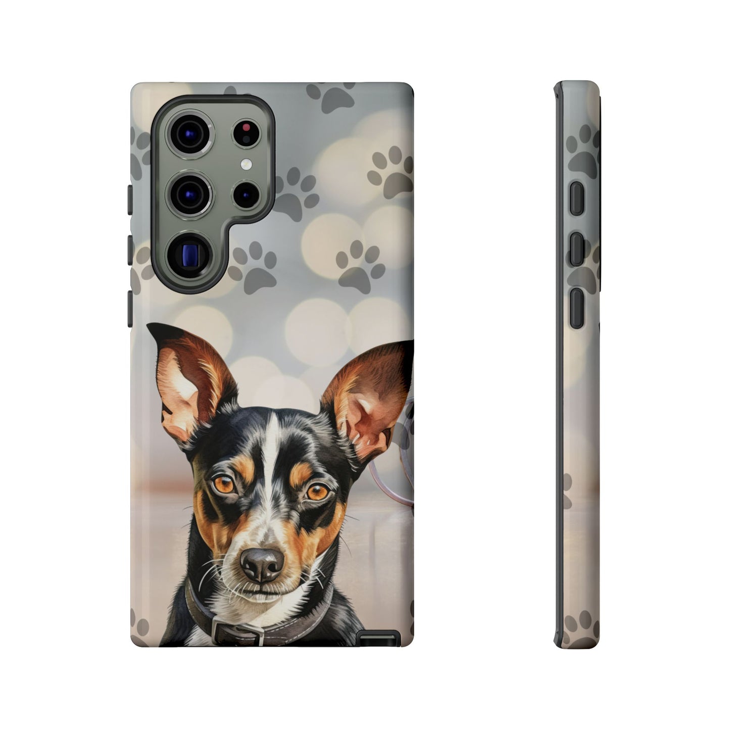Rat Terrier by Tough Cases a (Apple iPhone, Samsung Galaxy, and Google Pixel)