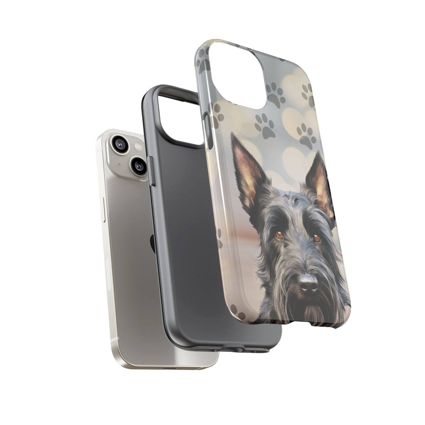 Scottish Terrier by Tough Cases (Apple iPhone, Samsung Galaxy, and Google Pixel)