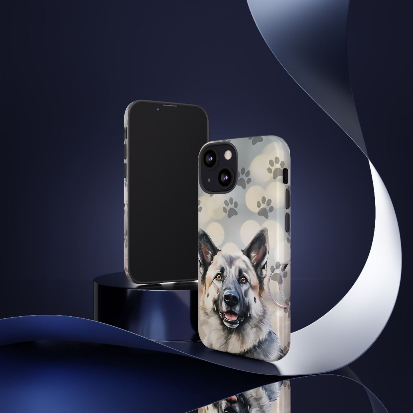 Norwegian Elkhound by Tough Cases (Apple iPhone, Samsung Galaxy, and Google Pixel)