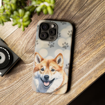 Shiba Inu Phone Case by Tough Cases (Apple iPhone, Samsung Galaxy, and Google Pixel)