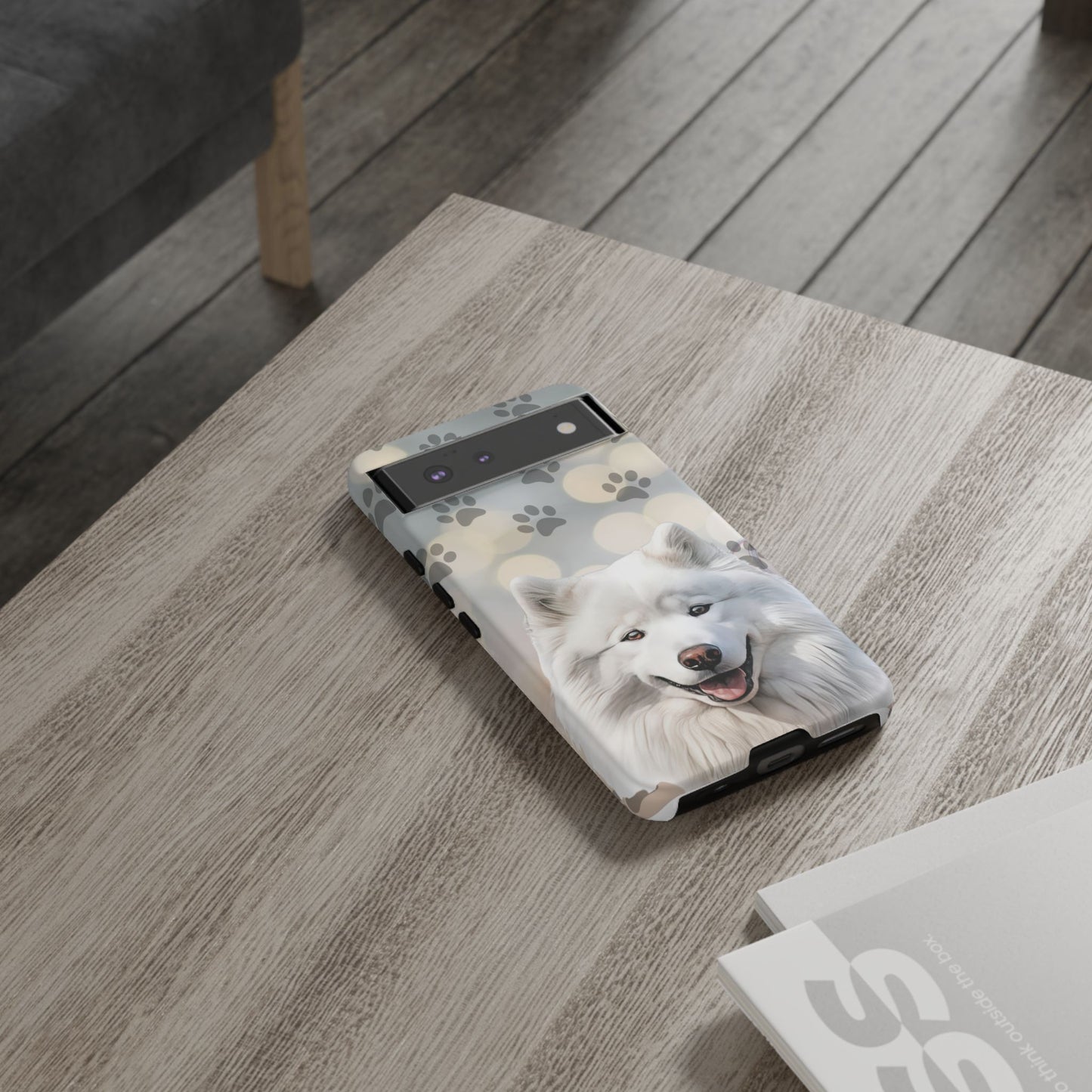 Samoyed Phone Case by Tough Cases (Apple iPhone, Samsung Galaxy, and Google Pixel)