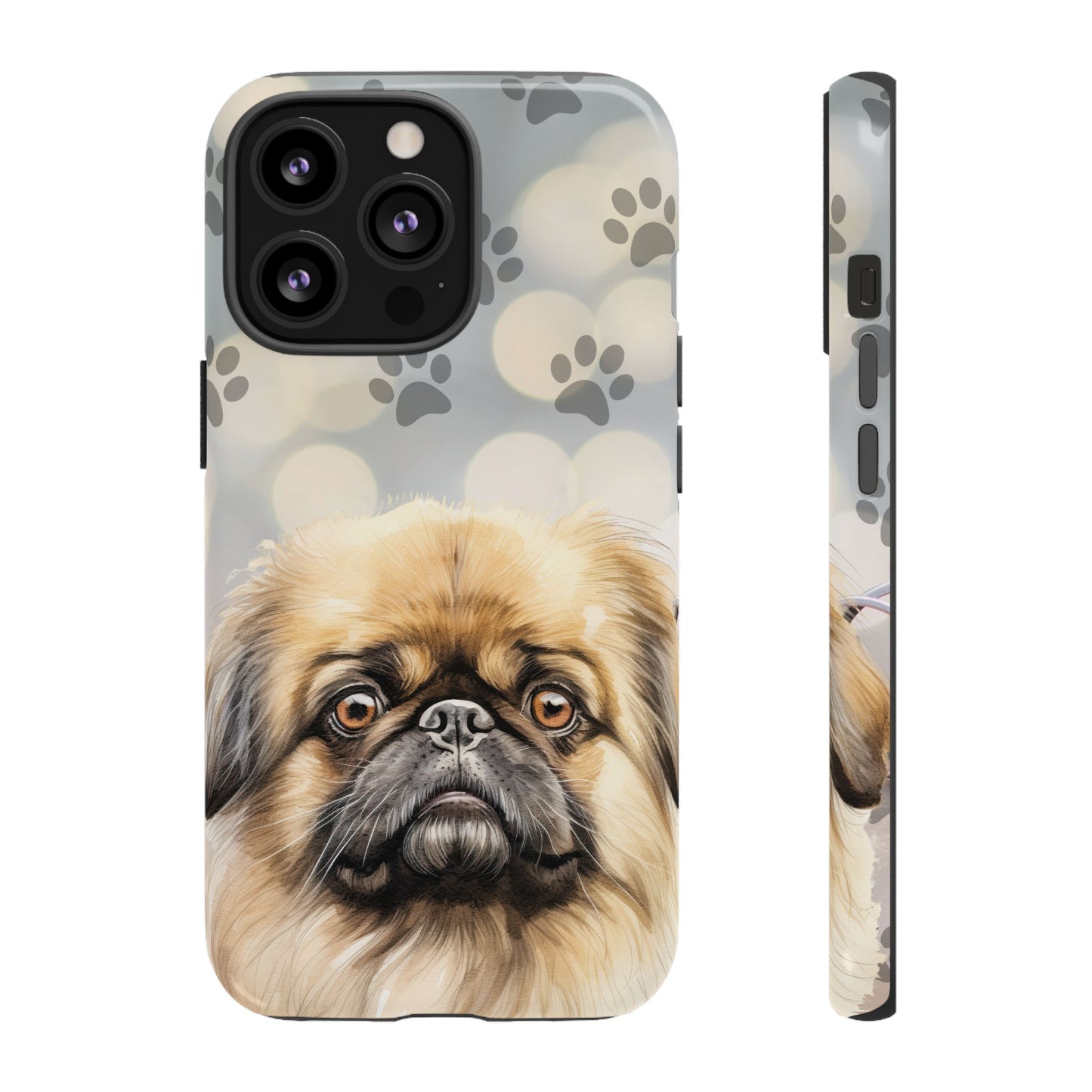 Pekingese by Tough Cases (Apple iPhone, Samsung Galaxy, and Google Pixel devices)