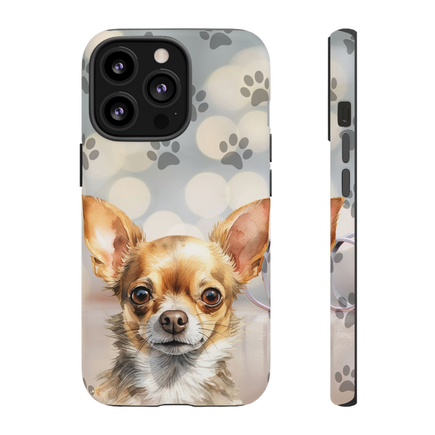 Chihuahua phone case by Tough Cases (Apple iPhone, Samsung Galaxy, and Google Pixel)