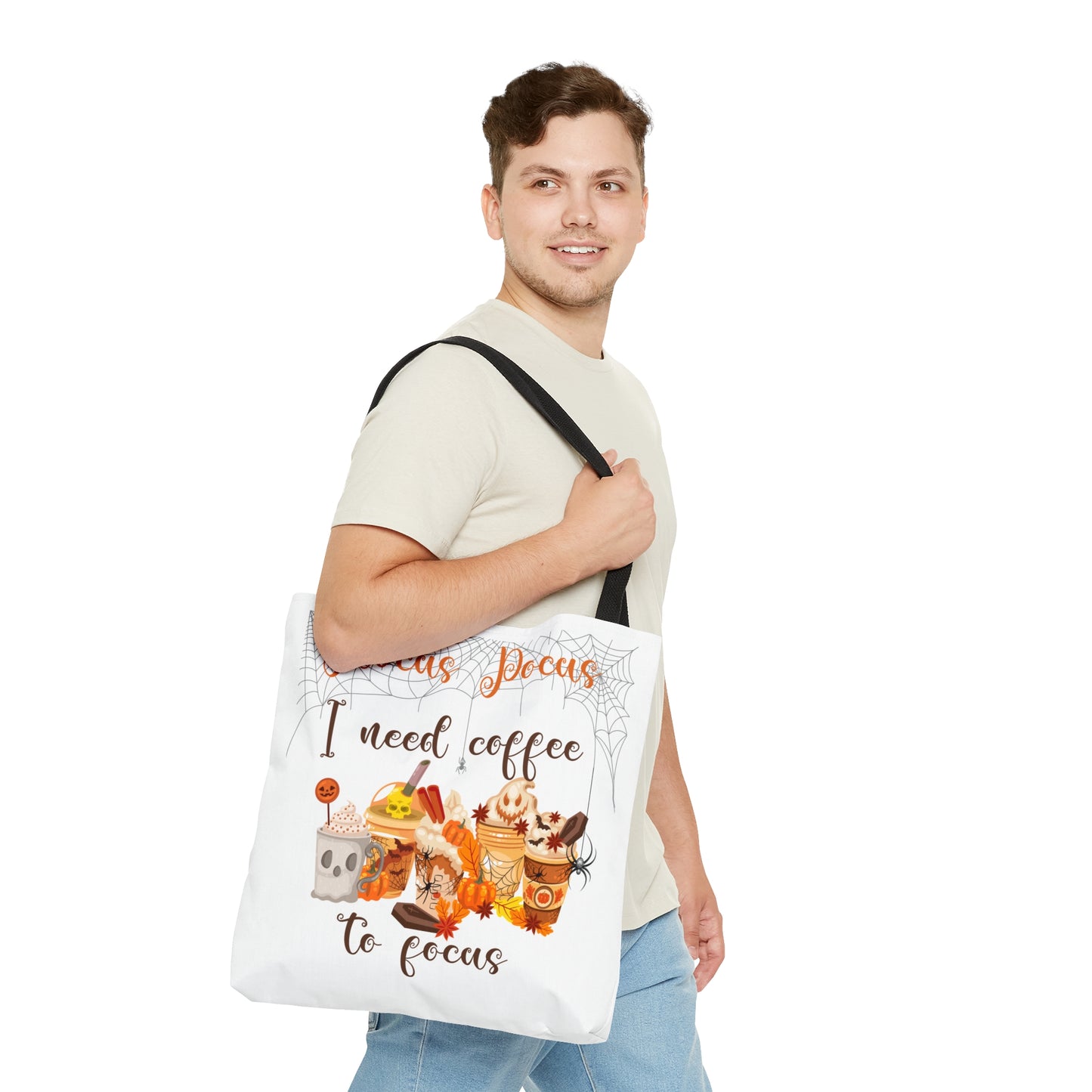 Halloween Coffee Tote Bag