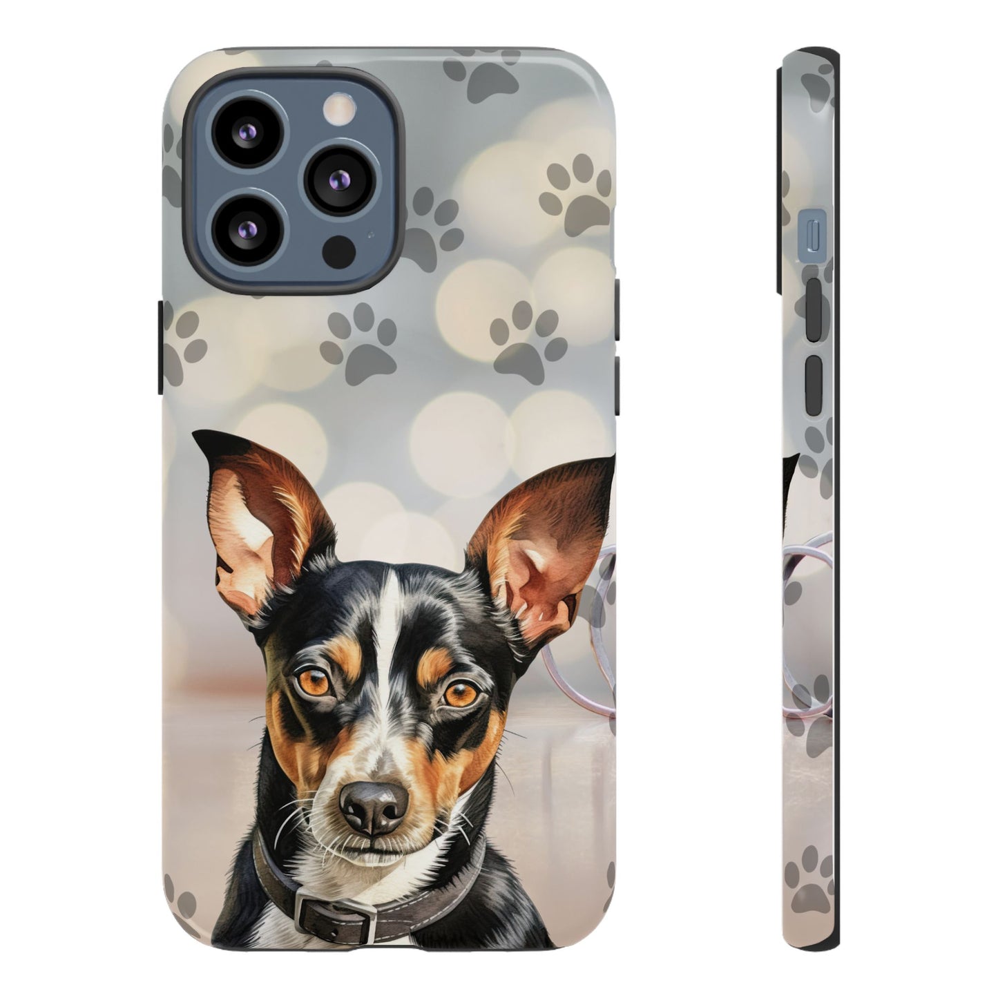 Rat Terrier by Tough Cases a (Apple iPhone, Samsung Galaxy, and Google Pixel)
