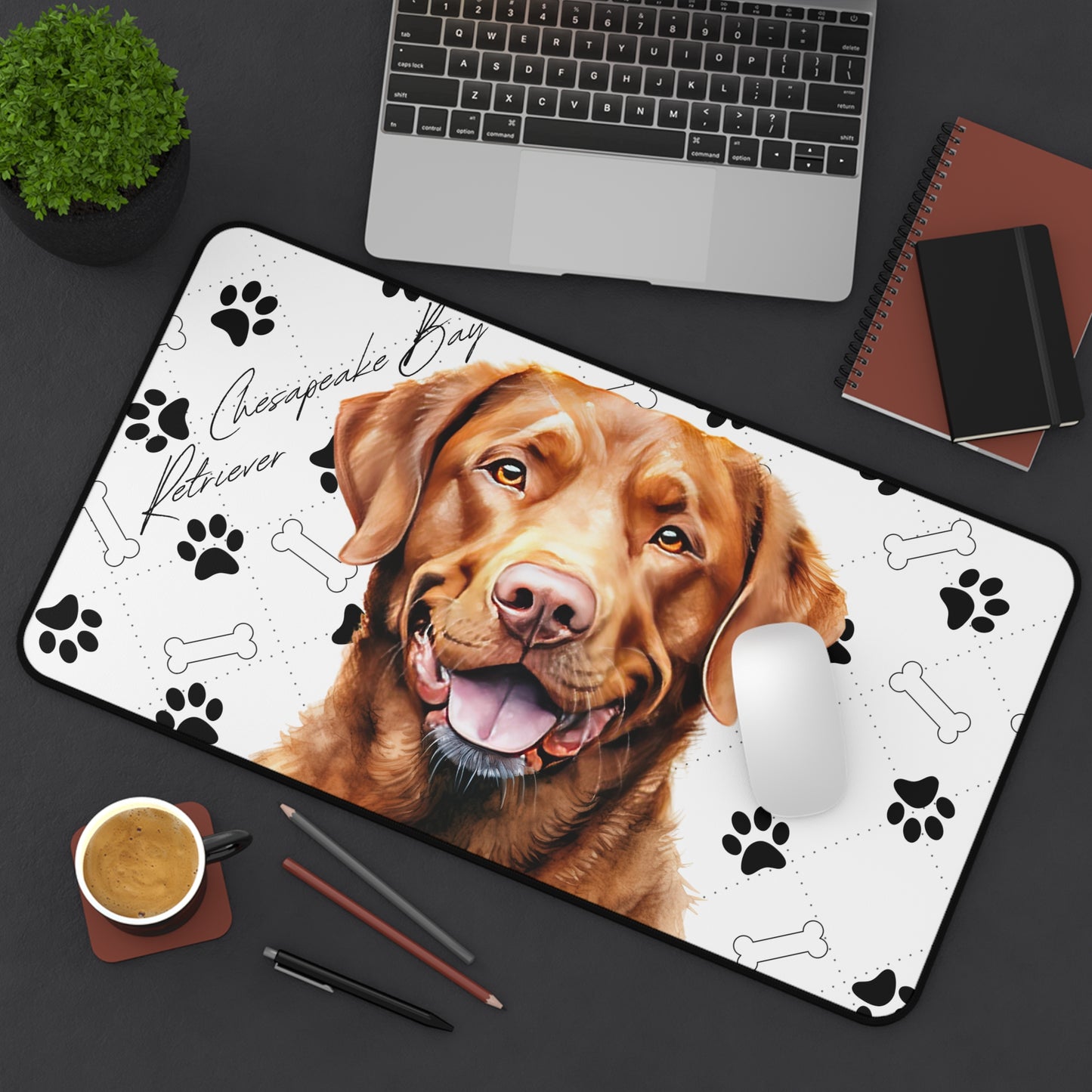 Chesapeake Bay Retriever Desk Mat
