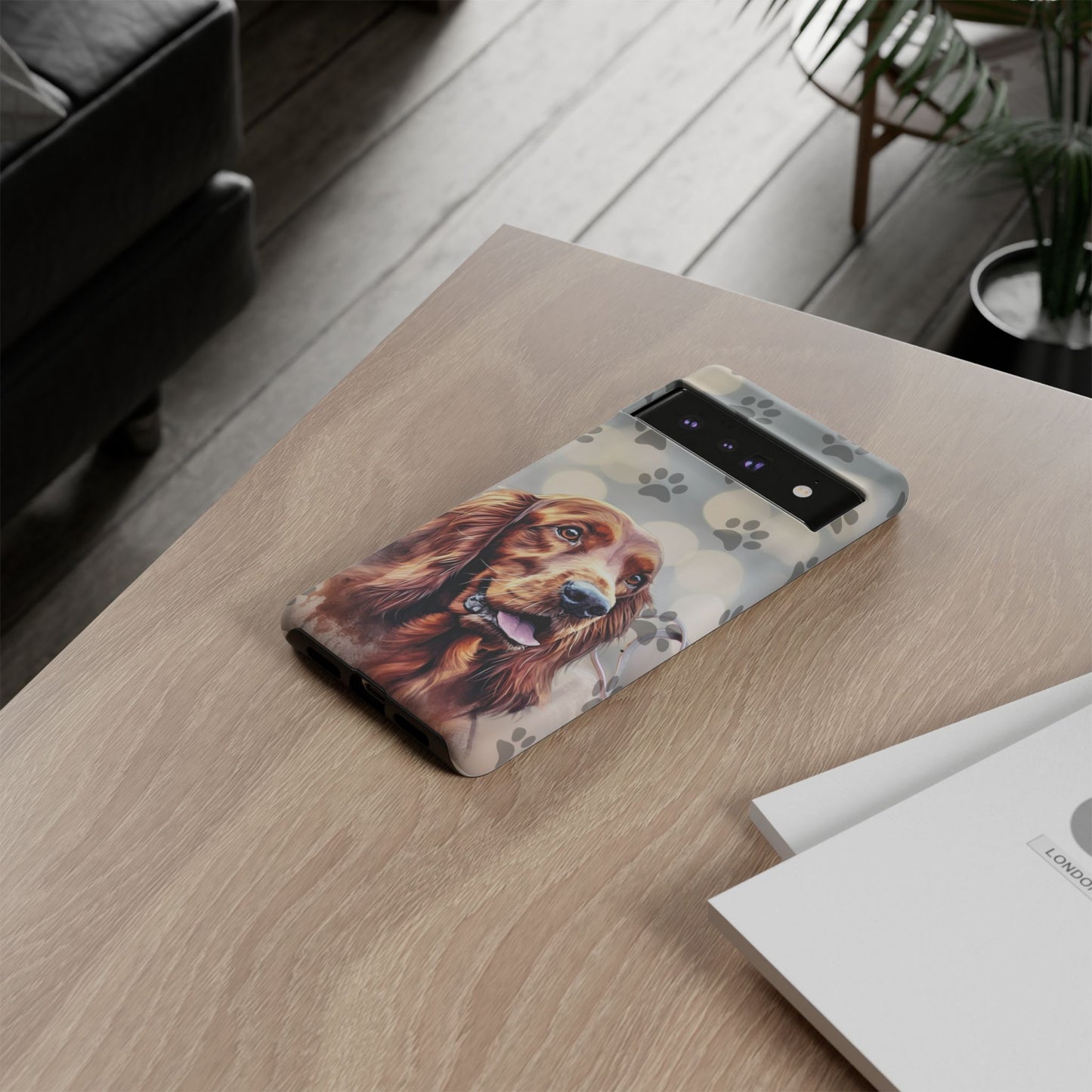Irish Setter Phone Case by Tough Cases (Apple iPhone, Samsung Galaxy, and Google Pixel)