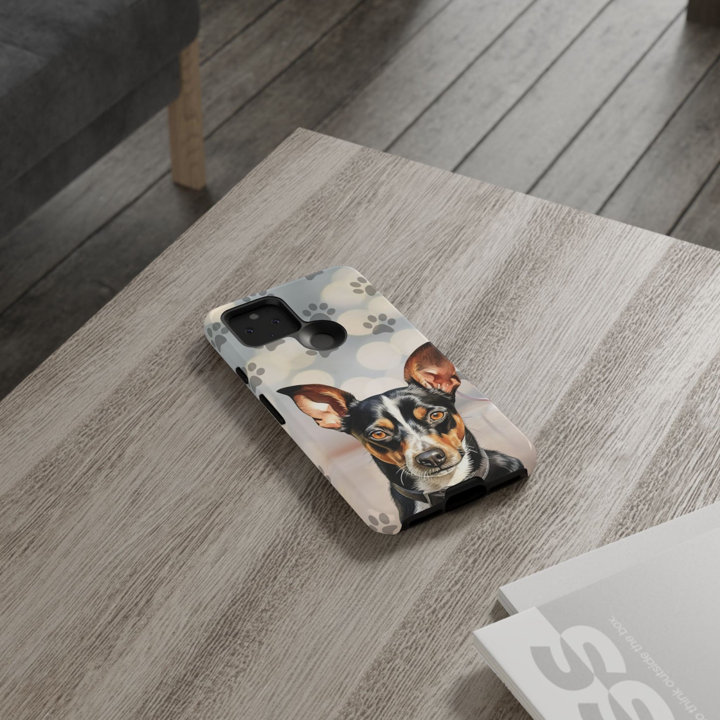 Rat Terrier by Tough Cases a (Apple iPhone, Samsung Galaxy, and Google Pixel)