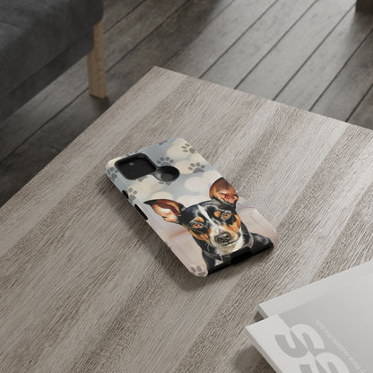 Rat Terrier by Tough Cases a (Apple iPhone, Samsung Galaxy, and Google Pixel)