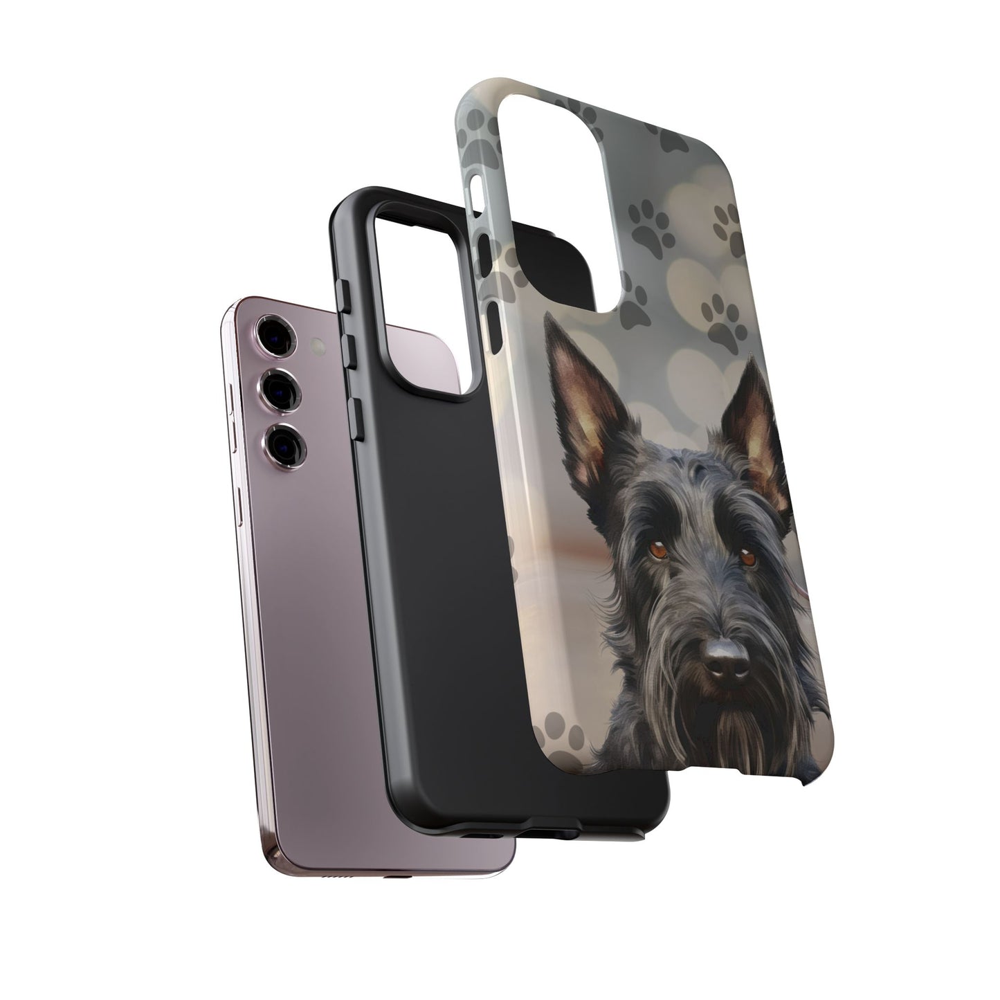 Scottish Terrier by Tough Cases (Apple iPhone, Samsung Galaxy, and Google Pixel)