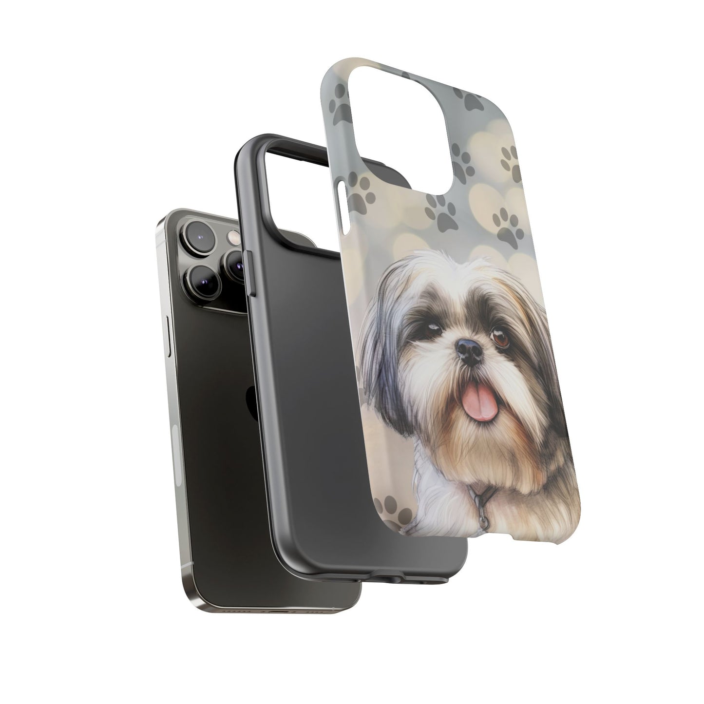 Shih Tzu iPhone 15 Case by Tough Cases (iPhone 15, Pro, Plus and Pro Max)