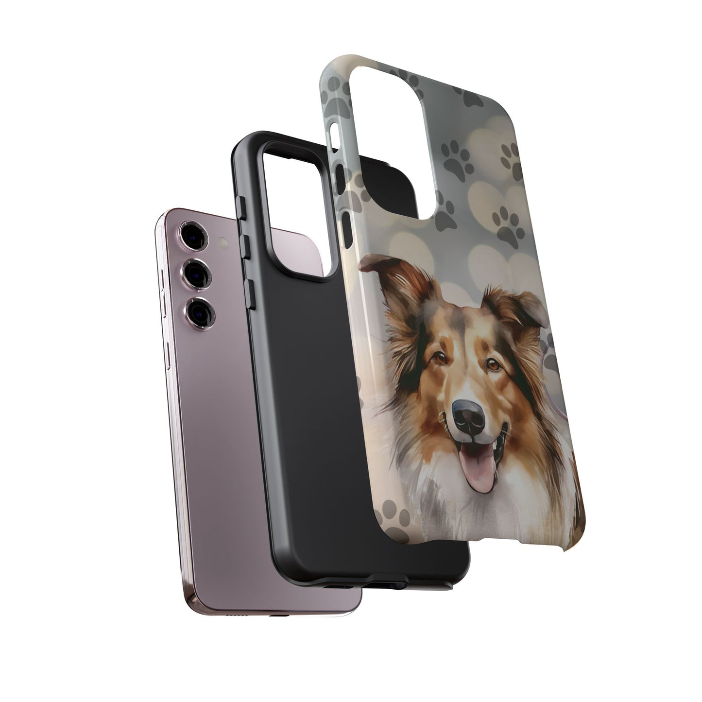Collie Phone Case by Tough Cases (Apple iPhone, Samsung Galaxy, and Google Pixel)