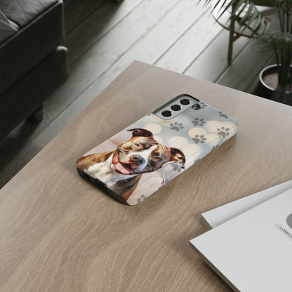 Phone Case by Tough Cases (Apple iphone, Samsung Galaxy, Google Pixel) Staffordshire Terrier