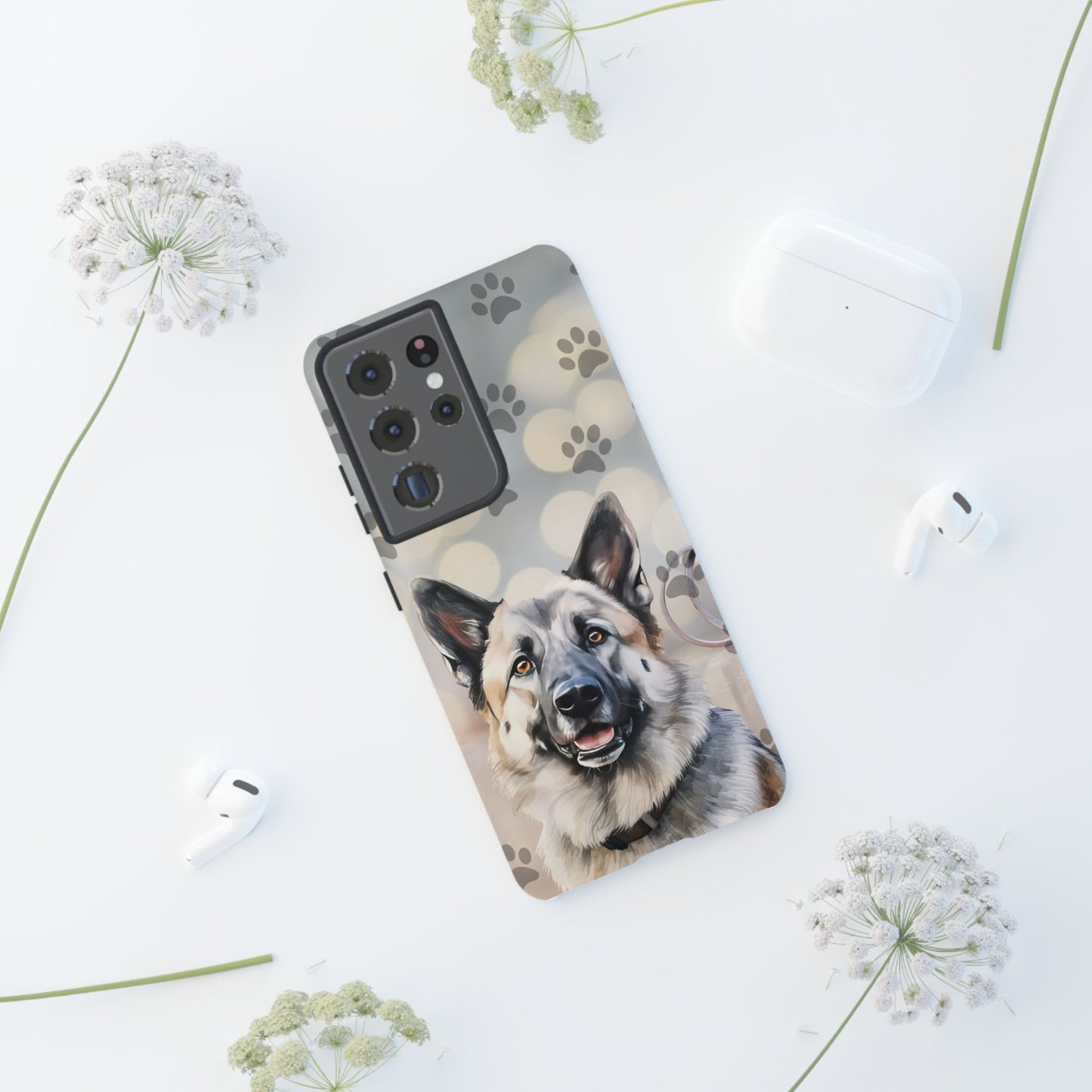 Norwegian Elkhound by Tough Cases (Apple iPhone, Samsung Galaxy, and Google Pixel)