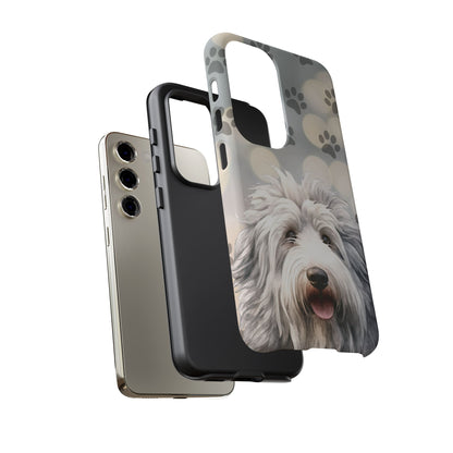 Old English Sheepdog by Tough Cases (Apple iPhone, Samsung Galaxy, and Google Pixel devices)