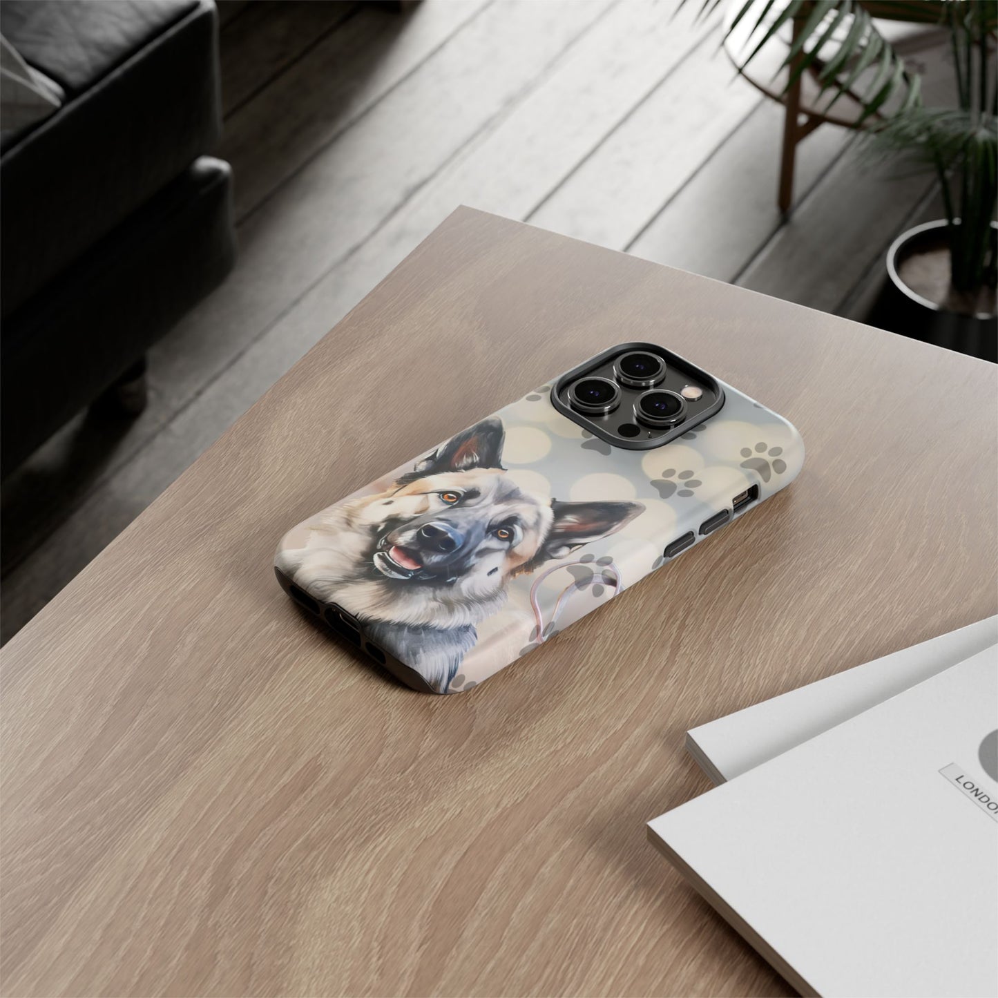 Norwegian Elkhound by Tough Cases (Apple iPhone, Samsung Galaxy, and Google Pixel)
