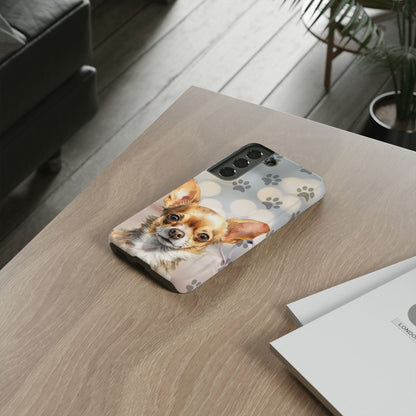 Chihuahua phone case by Tough Cases (Apple iPhone, Samsung Galaxy, and Google Pixel)
