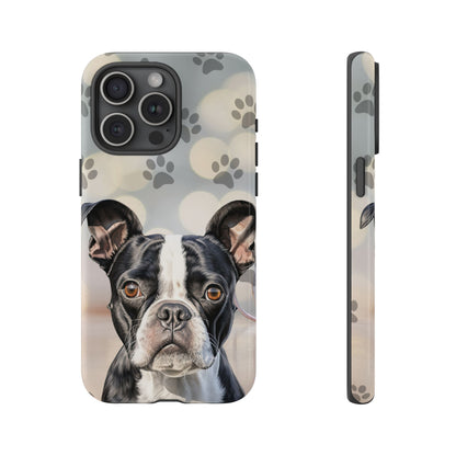 Boston Terrier Phone Case by Tough Cases (Apple iphone, Samsung galaxy, Google Pixel) Boston Terrier