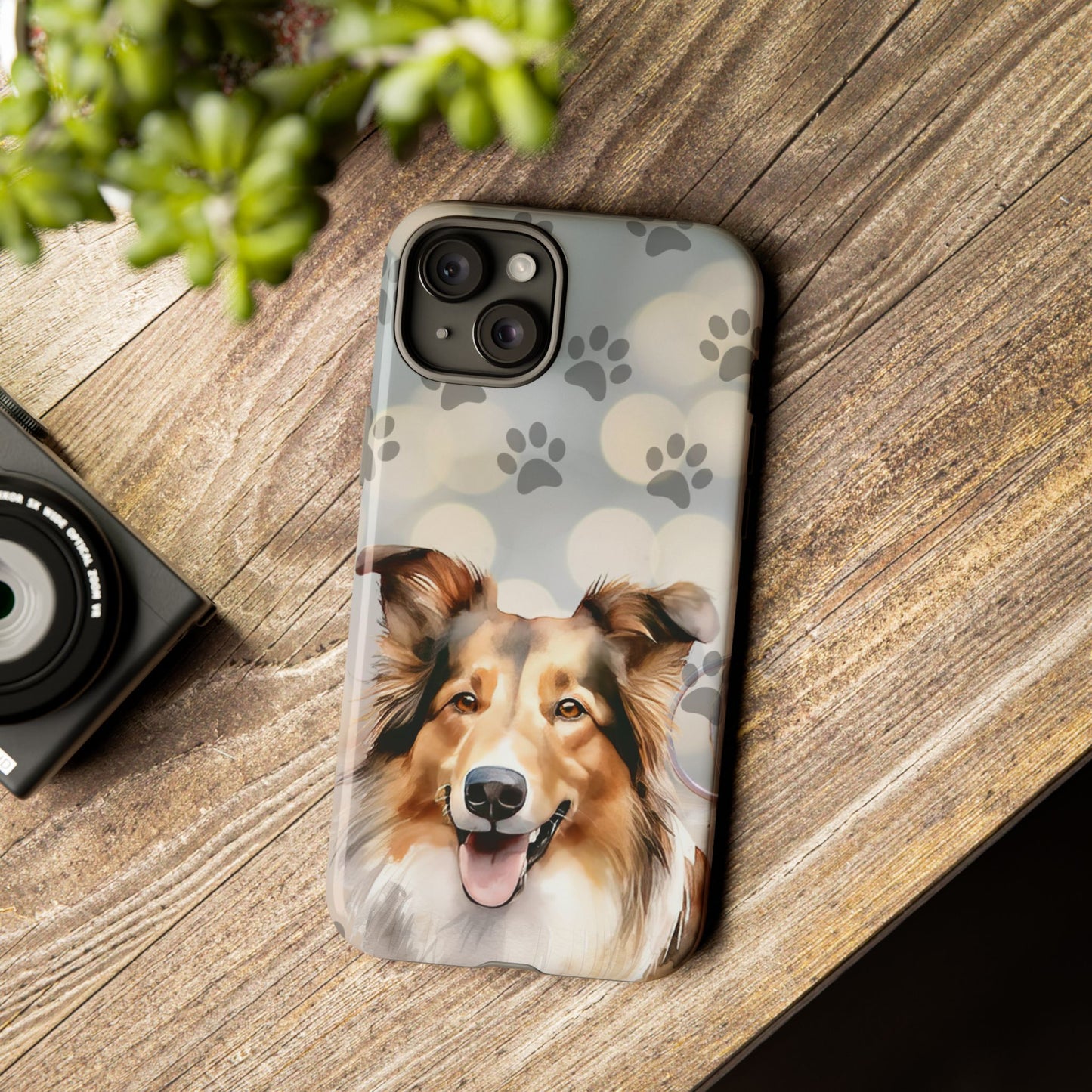 Collie Phone Case by Tough Cases (Apple iPhone, Samsung Galaxy, and Google Pixel)