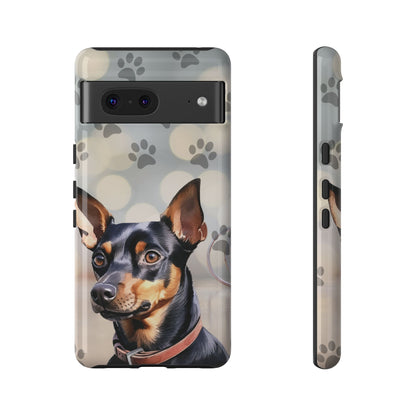 Miniature Pinscher by Tough Cases (Apple iPhone, Samsung Galaxy, and Google Pixel)