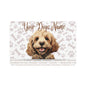 Cockapoo Personalized Pet Food Mat - Custom Dog Feeding Mat, Puppy Water Bowl Non-Slip, Dog Lover Gift, Pet Decor for Home