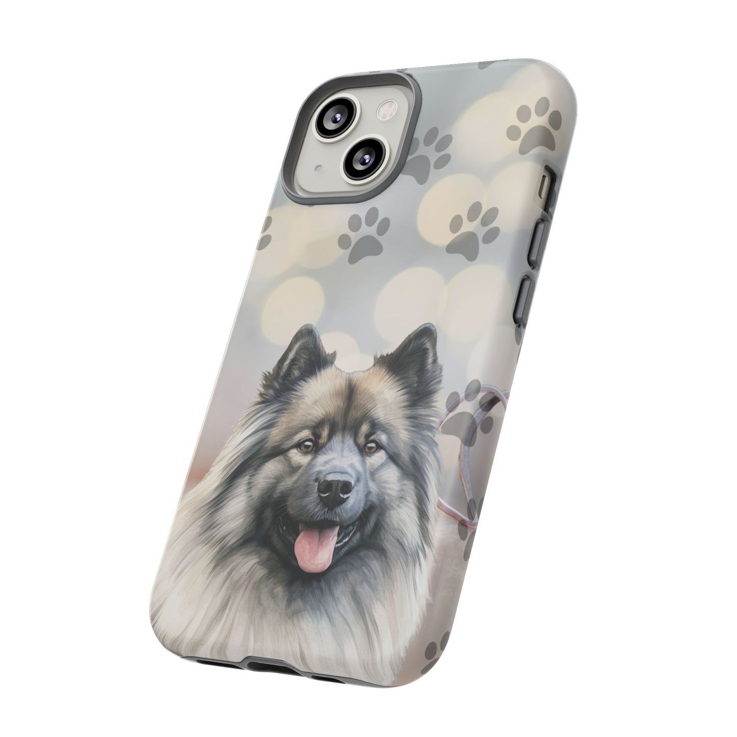 Keeshond Phone Case by Tough Cases ( Apple iPhone, Samsung Galaxy, and Google Pixel)