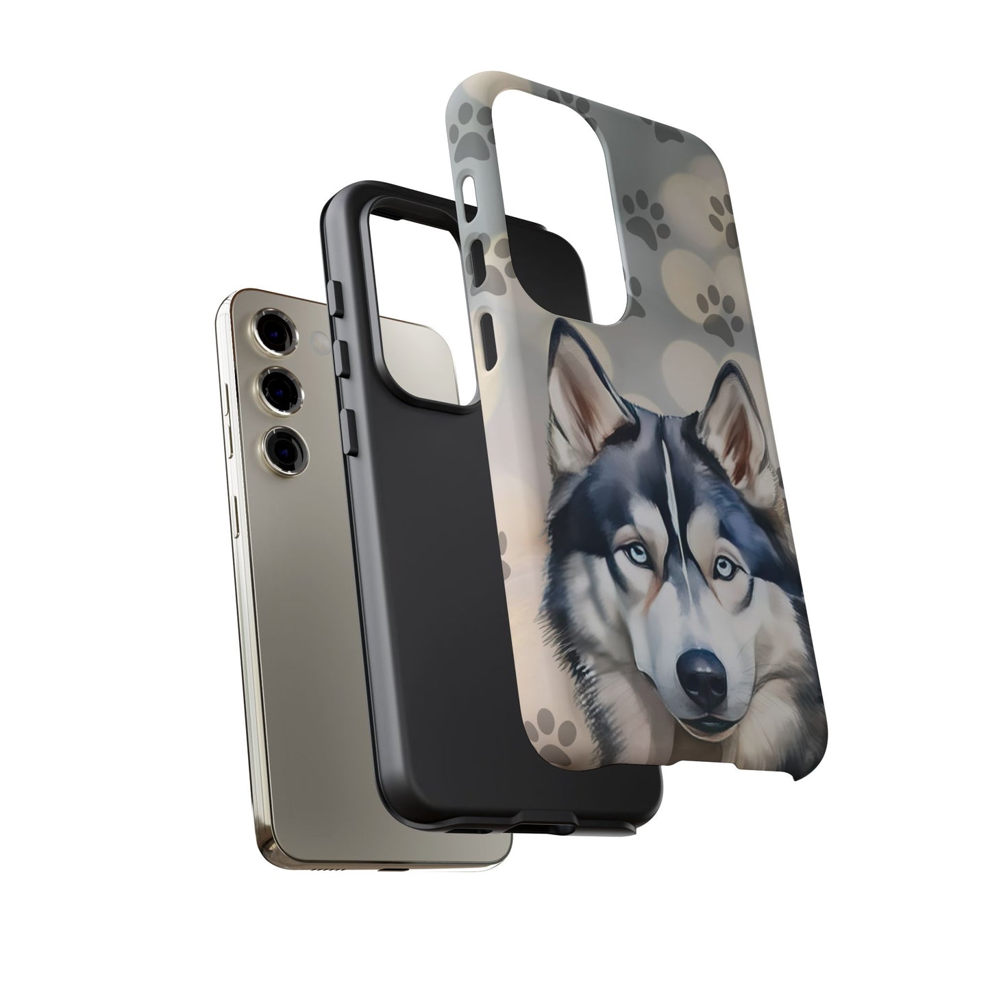 Siberian Husky Phone Cases by Tough Cases (Apple iPhone, Samsung Galaxy, and Google Pixel)