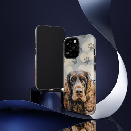 English Cocker Spaniel Phone Case by Tough Cases (Apple iPhone, Samsung Galaxy, and Google Pixel)