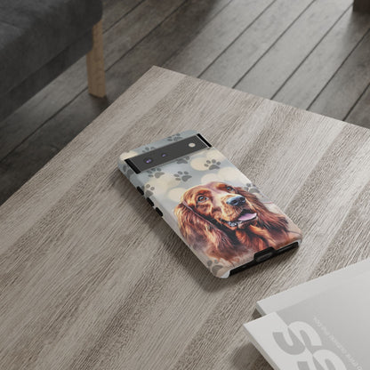 Irish Setter Phone Case by Tough Cases (Apple iPhone, Samsung Galaxy, and Google Pixel)