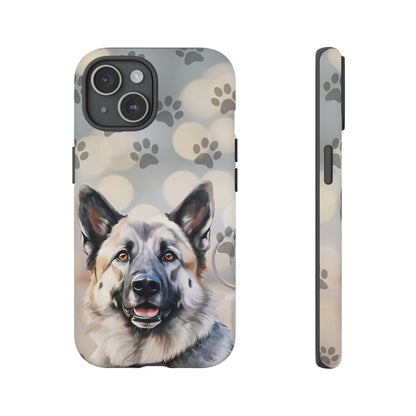 Norwegian Elkhound by Tough Cases (Apple iPhone, Samsung Galaxy, and Google Pixel)