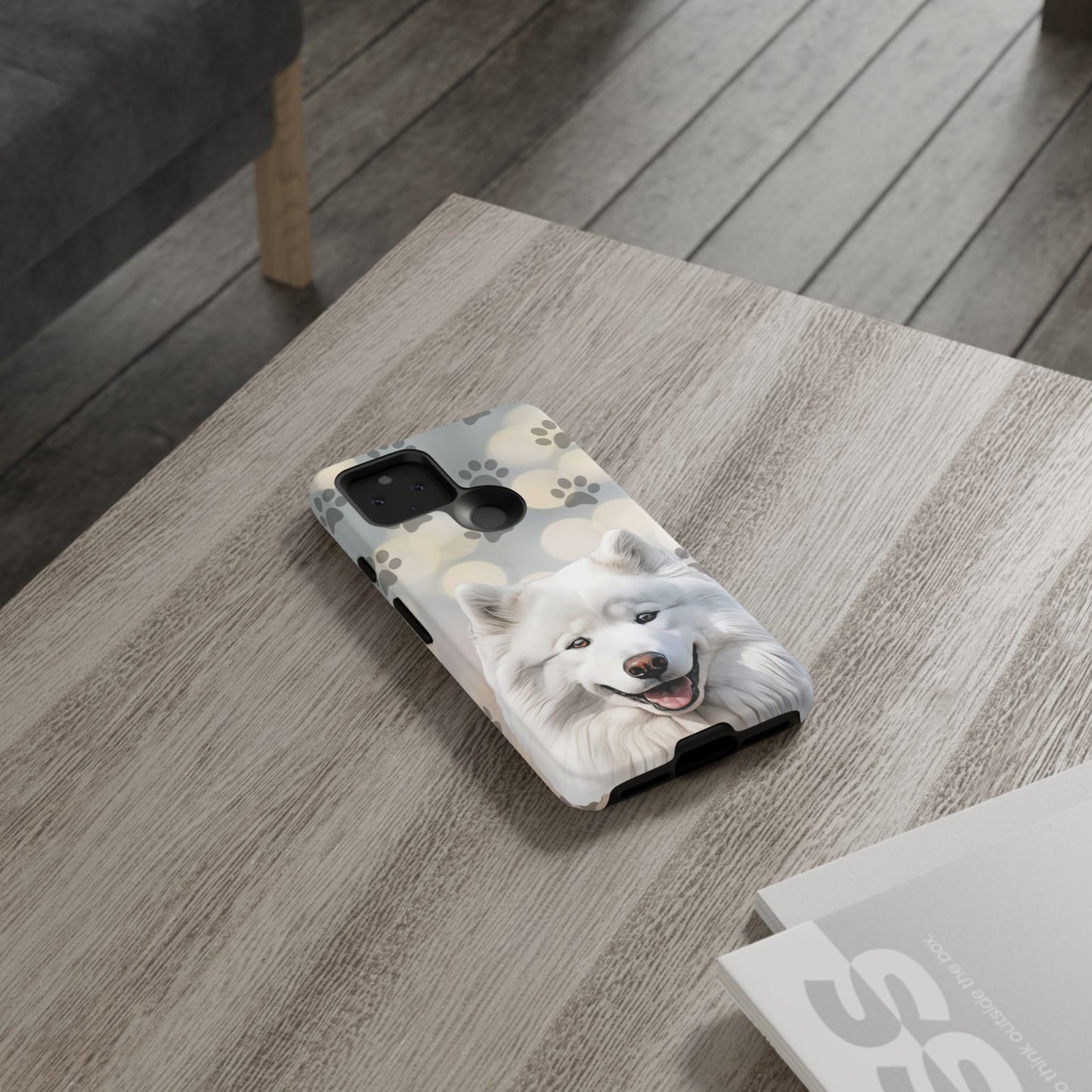 Samoyed Phone Case by Tough Cases (Apple iPhone, Samsung Galaxy, and Google Pixel)