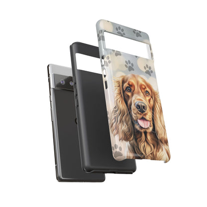 Cocker Spaniel Phone Case by Tough Cases (Apple iPhone, Samsung Galaxy, and Google Pixel)