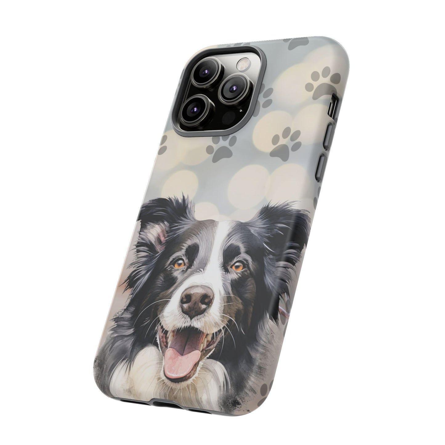 Border Collie Phone Case by Tough Cases (Apple iPhone, Samsung Galaxy, and Google Pixel)