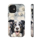 Border Collie Phone Case by Tough Cases (Apple iPhone, Samsung Galaxy, and Google Pixel)