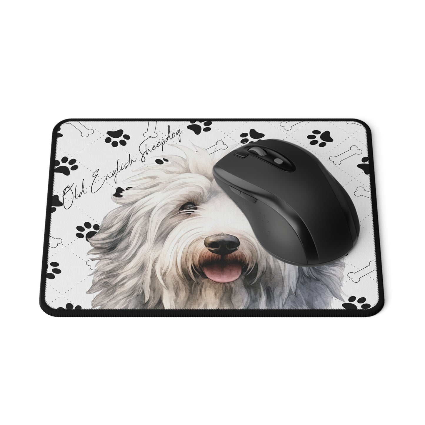 Old English Sheepdog Gaming Mouse Pad