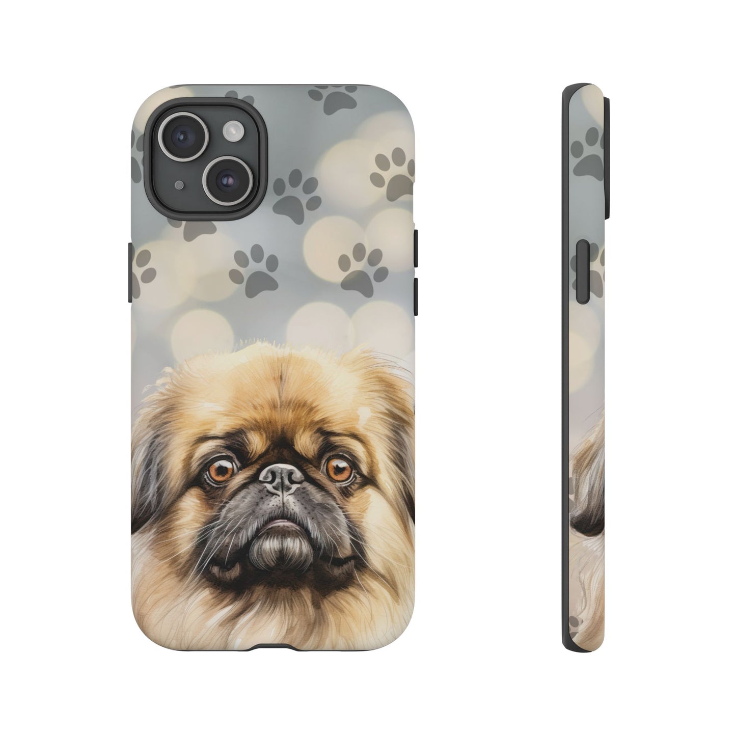 Pekingese by Tough Cases (Apple iPhone, Samsung Galaxy, and Google Pixel devices)