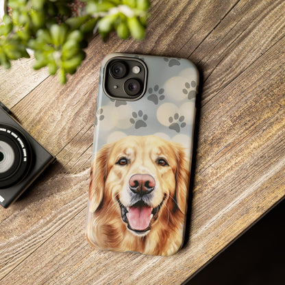 Golden Retriever Phone Case by Tough Cases (Apple iPhone, Samsung Galaxy, and Google Pixel)